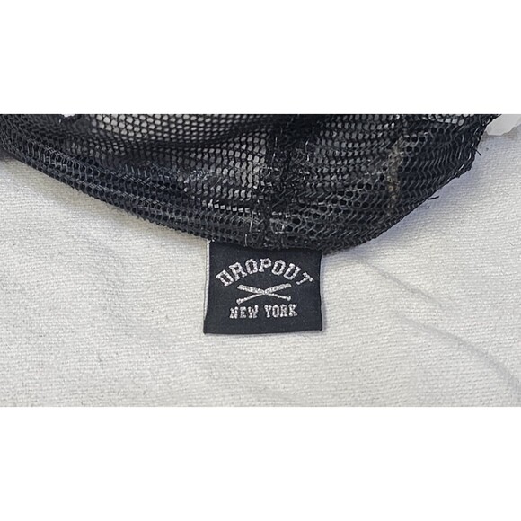 Rare DROPOUT NY" Toxic (Black×White) Cap Made In Japan - Picture 5 of 9